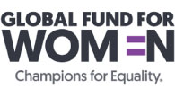 Global Fund for Women logo with equality slogan